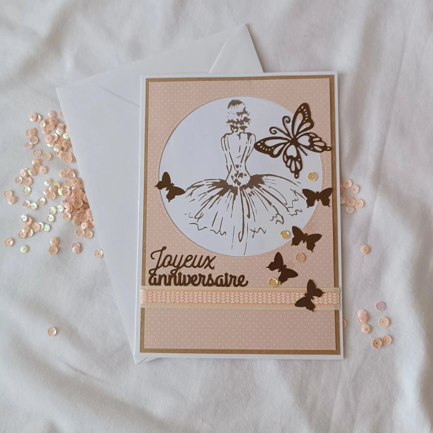 Carte anniversaire danseuse / carte de vœux / carte anniversaire fait main / jolie carte anniversaire / joli carte anniversaire avec prénom / cadeau anniversaire personnalisé / carte anniversaire femme / carte anniversaire personnalisé / carte anniversaire personnalisée danseuse / carte anniversaire pour danseuse / idée cadeau anniversaire / idée cadeau danseuse / carte « joyeux anniversaire »