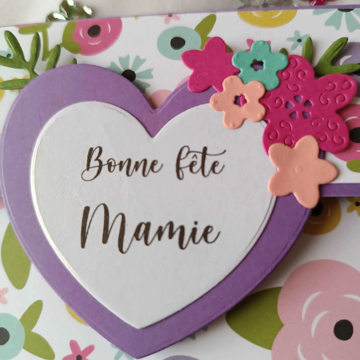 Carte bonne fête grand-mère / fête des grands-mères 2024 / bonne fête Mamie / jolie carte bonne fête Mamie / cadeau fête des grands-mères / carte fête des grands-mères / idée cadeau mamie 