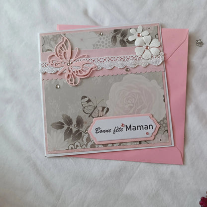 Carte bonne fête maman / carte pour maman originale / carte fête des mères / jolie carte bonne fête maman / cadeau fête des mères / idée cadeau fêtes des mères / bonne fête Maman / idée cadeau maman / idée cadeau fête des maman / cadeau pour maman / cadeau fait-main pour maman