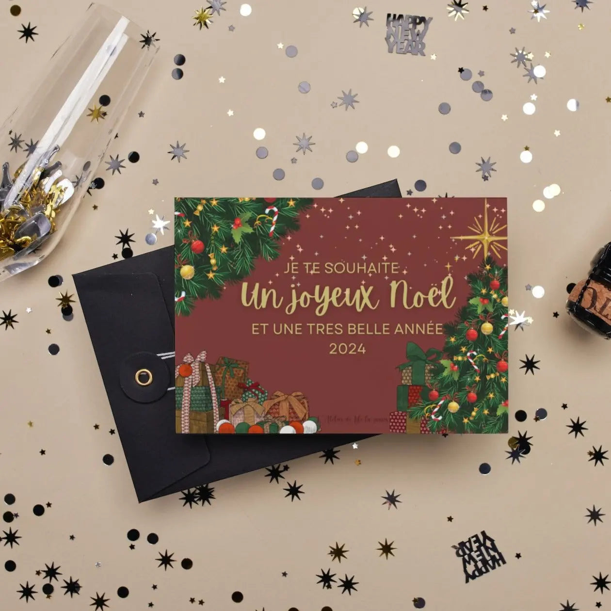 Carte de vœux 2024 à télécharger / carte de Noël à imprimer / Carte « joyeux noel» / carte de vœux rouge à télécharger / carte de vœux Noël / carte de vœux numérique / carte de vœux à imprimer / carte de Noël à télécharger / téléchargement numérique / Téléchargement instantané et imprimable / carte de vœux rouge / pdf / carte de vœux 2024 / noël 2023 / idée cadeau noël 2023